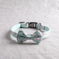 Wholesale Floral Luxury Pet Dog Bow Tie Collar